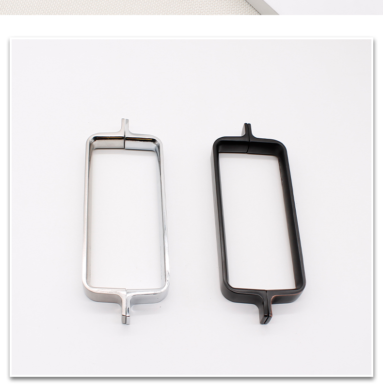 Nordic Decorative Cabinet Wardrobe Door Drawer Handle, Zinc Alloy U-Shape Matte Black Modern Furniture Small Handle & Knobs //