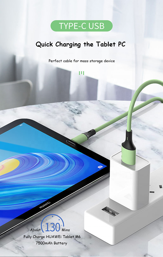 Быстрая зарядка QC 3,0 USB для путешествий, настенная зарядка с кабелем 1 мм, дорожный адаптер типа C, настенное зарядное устройство для путешествий