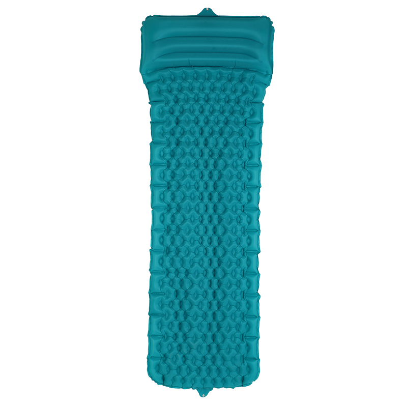 Портативный Сверхлегкий изолированный туристический спальный коврик, пляжный надувной матрас с подушкой