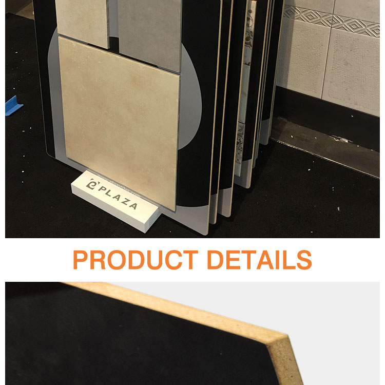 Top Quality Custom Hard Wooden Hanging Display Boards Marble Granite Stone Mosaic Sample MDF Ceramic Tile Display Board