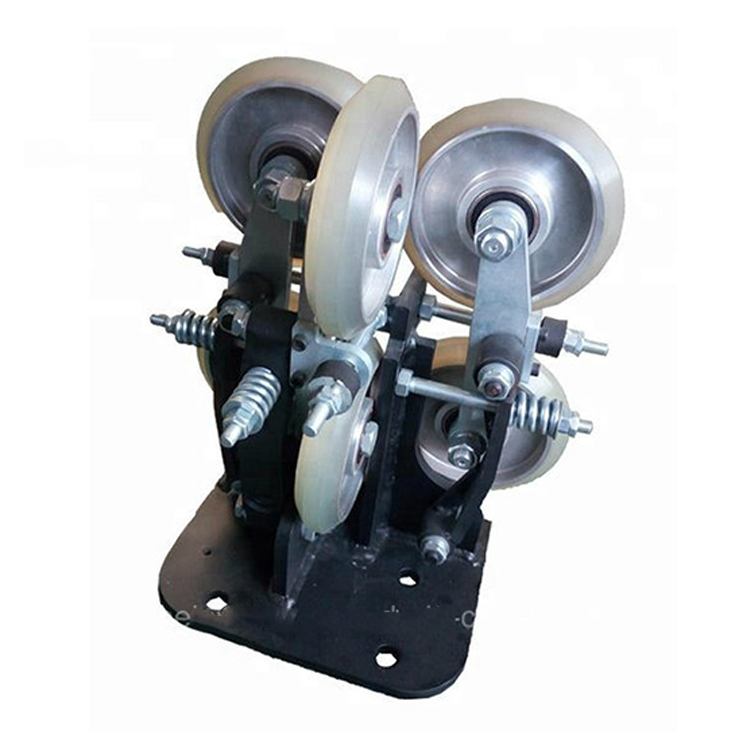 High quality lift elevator spring loaded roller guide shoe