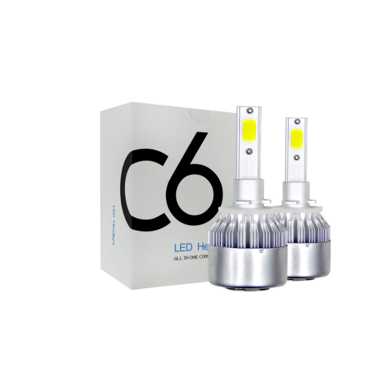 Автомобильные осветительные системы H11 Cob 9007 9005 9006 H7 C6 светодиодные фары для H4
