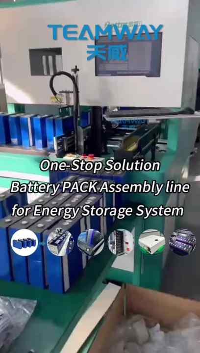 ESS Energy Storage System Lithium Ion Battery Pack Assembly Line for ...
