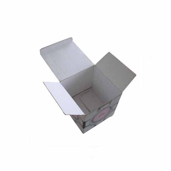 Recyclable cardboard flat folding gift box with magnetic lid