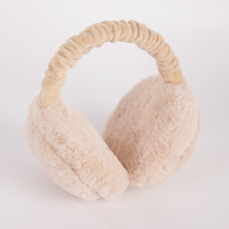 Happy Day Crossing Arrows Heart Winter Earmuffs Ear Warmers Faux Fur Foldable Plush Outdoor Unisex Gift