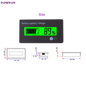 pedkit Probador de bater/ía Lipo,Comprobador de Capacidad de bater/ía Digital Probador de Voltaje de bater/ía Retroiluminaci/ón LCD para LiPo Life Li-Ion NiMH Nicd