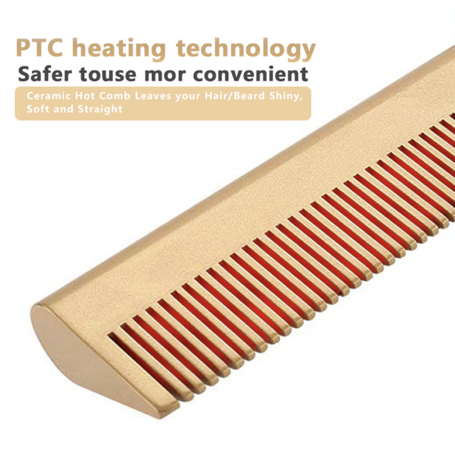 Профессиональный одноступенчатый фен для волос с фирменной торговой маркой, розовый утюжок, выпрямитель для волос, электрическая Горячая расческа