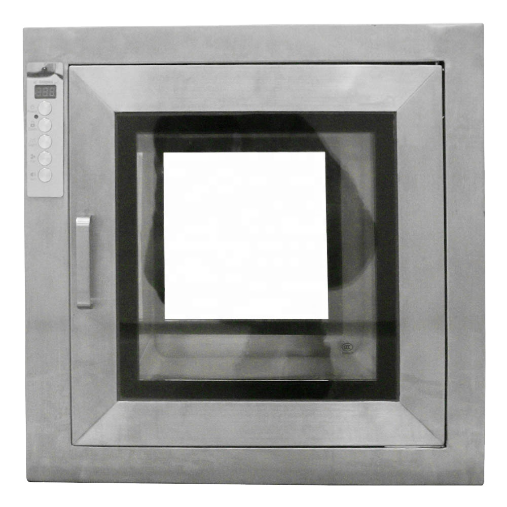SUS304 Laboratory Pass Box UV Light Static And Dynamic Pass Box