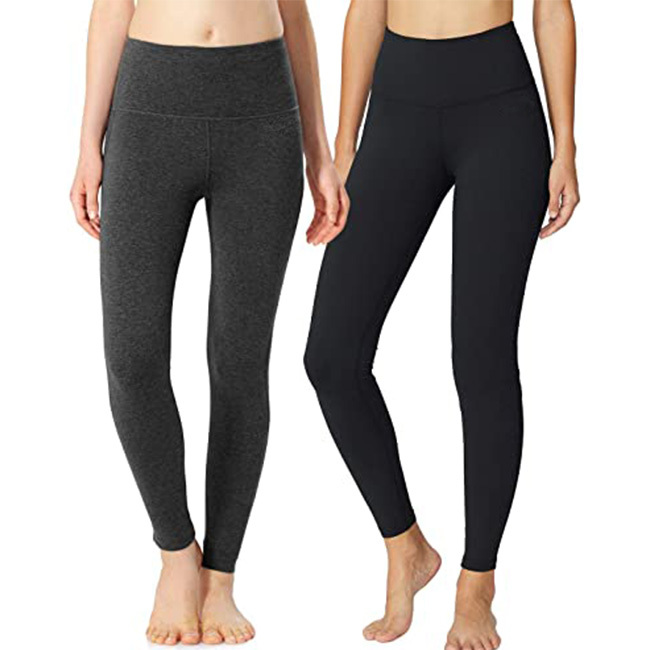 cotton bamboo gymnastic lady with waist cincher high waist gym womens compression leggings