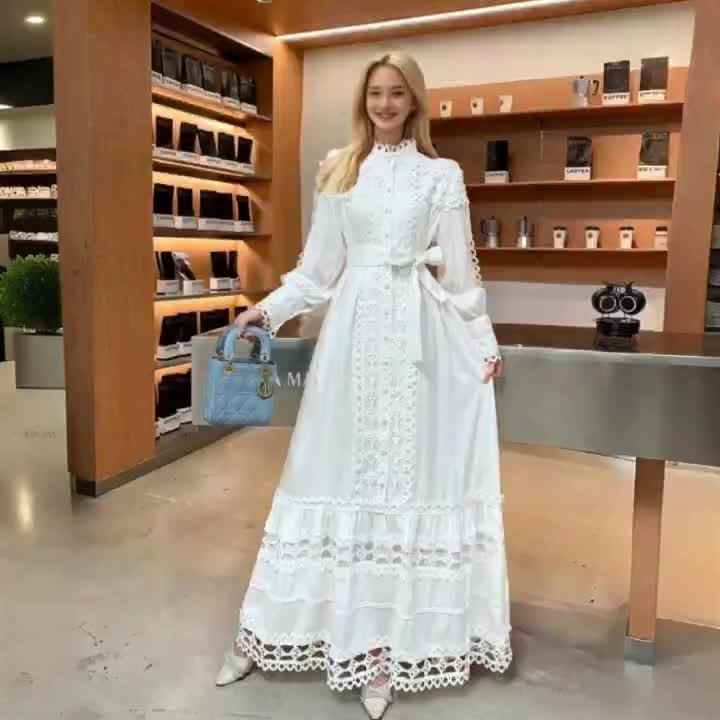 New Style Plus Size Vintage Summer Office Dinner Elegant Dresses For Women