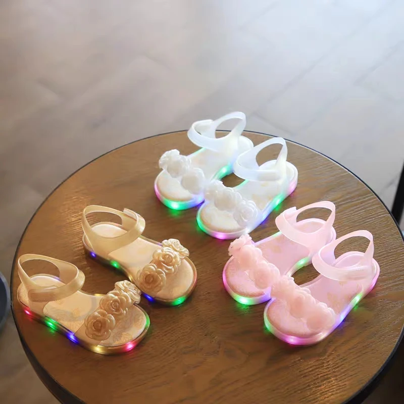 Оптовая продажа, Новое поступление, детские модные сандалии для девочек, детская летняя обувь с удобной ножкой