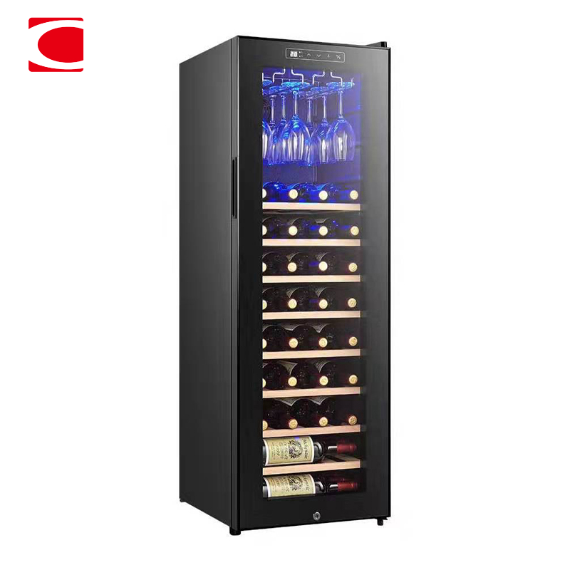 Рефрижератор четырехтактный двигатель с воздушные охлаждением автоматическая постоянная температура увлажняющий винный шкаф коммерческий шкаф компрессионного подвесная чашка