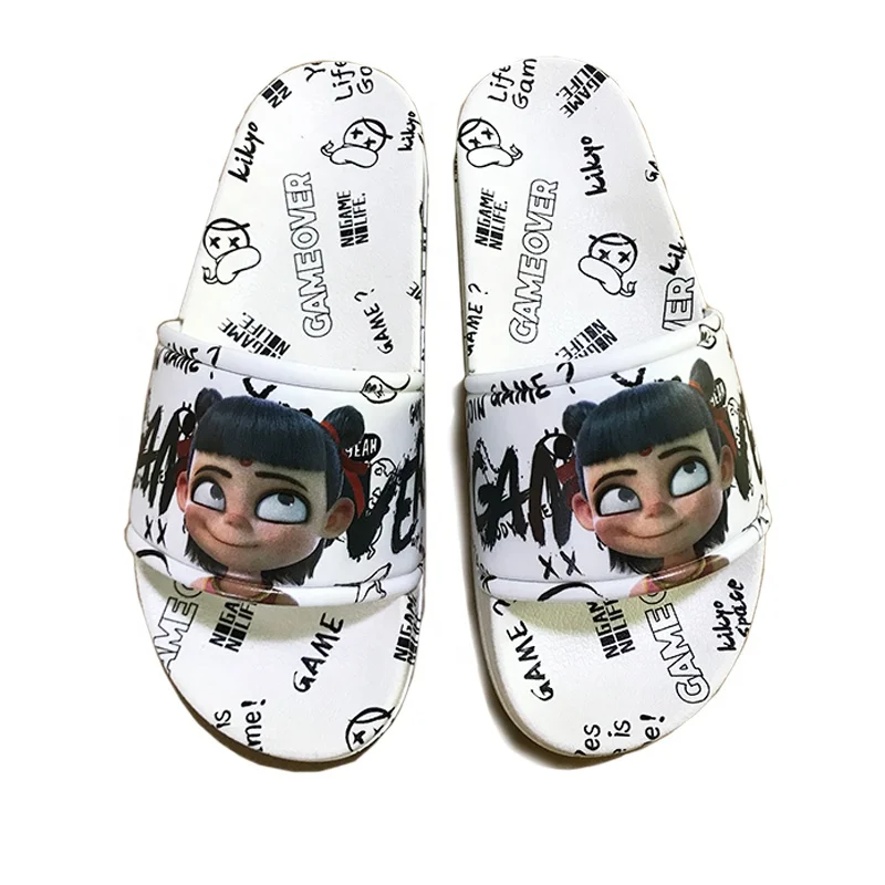 Сланцы из ПВХ для мужчин и женщин, сандалии с индивидуальным логотипом, на заказ