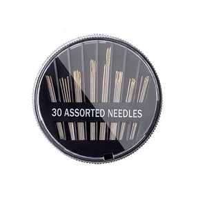 Factory -direct 30 pack Sewing Needles Durable Assorted Size Embroidery Sewing Needles for hand