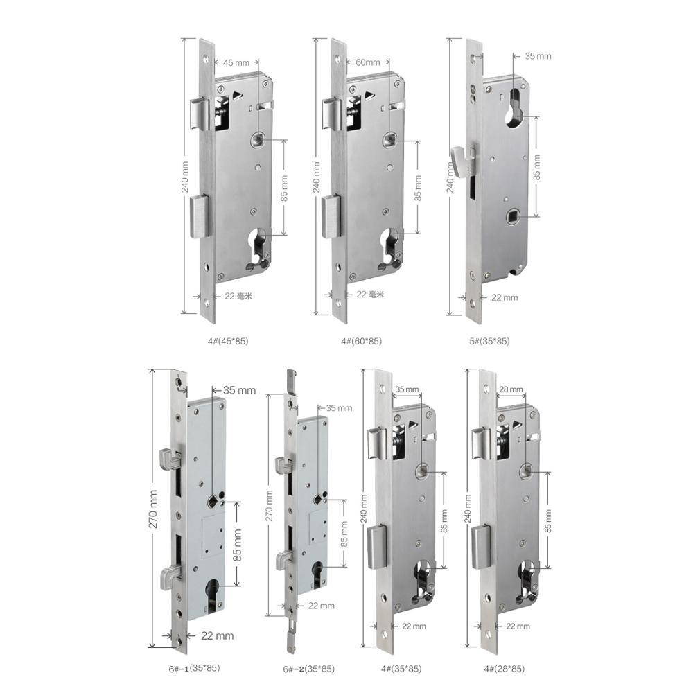 [ Sliding Door Lock ] Electric Intelligent Aluminum Sliding Glass Door Hook Lock With Digital Biometric Fingerprint Handles