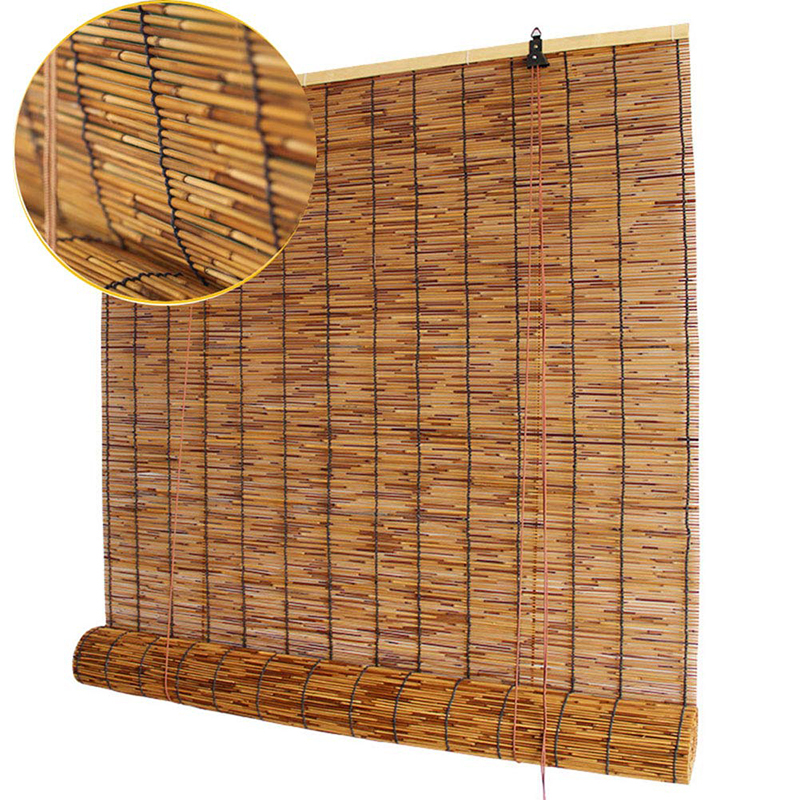 Grama Natural Misturado Janela Blinds Cana Juta tecido de Bambu blinds