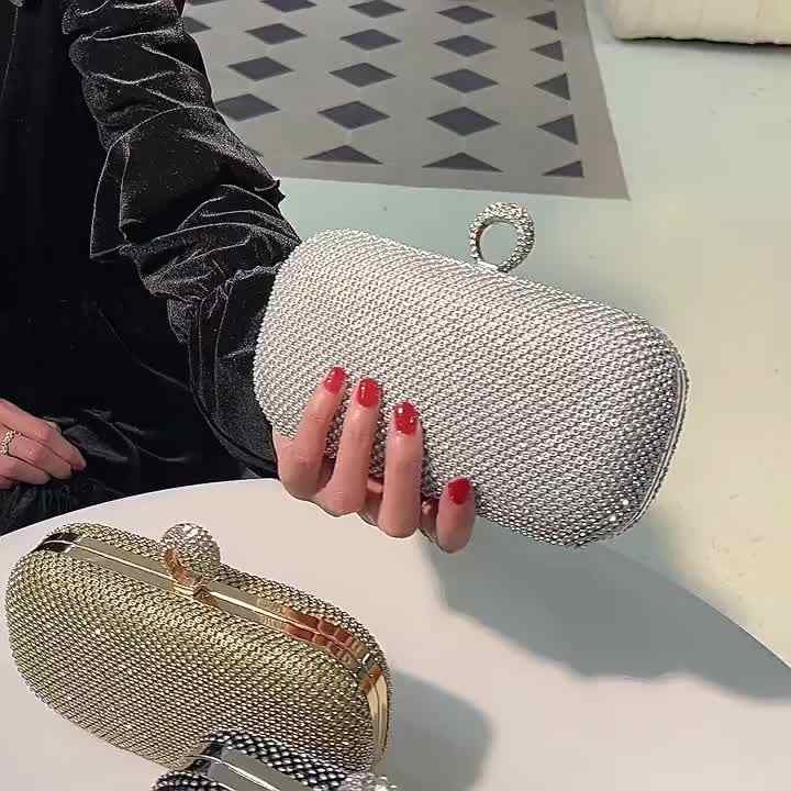 prom dress purses Women Satin Evening Handbag Wedding Prom Clutch Purse Formal Champagne Satin