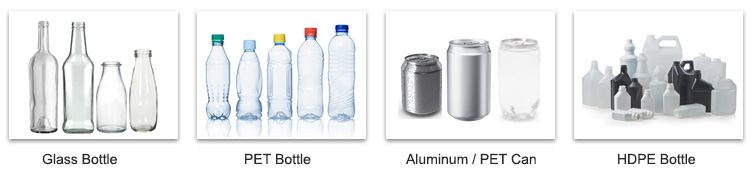 Pet Bottle Aluminum Foil Sealing Machine 2000ml Container Filling