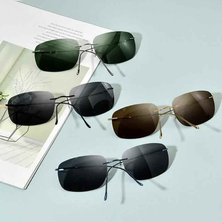 Blackburn Handcrafted Polarized Aviator Sunglasses - UV400 Protection, Stainless Steel Frames