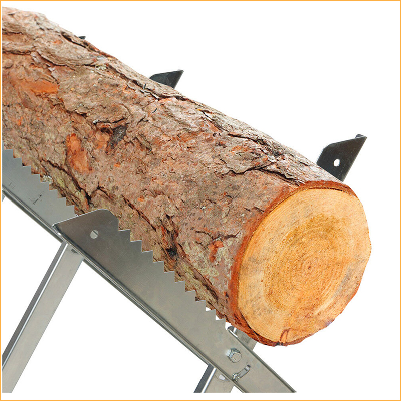 电动和汽油链锯的新锯马折叠栈桥马