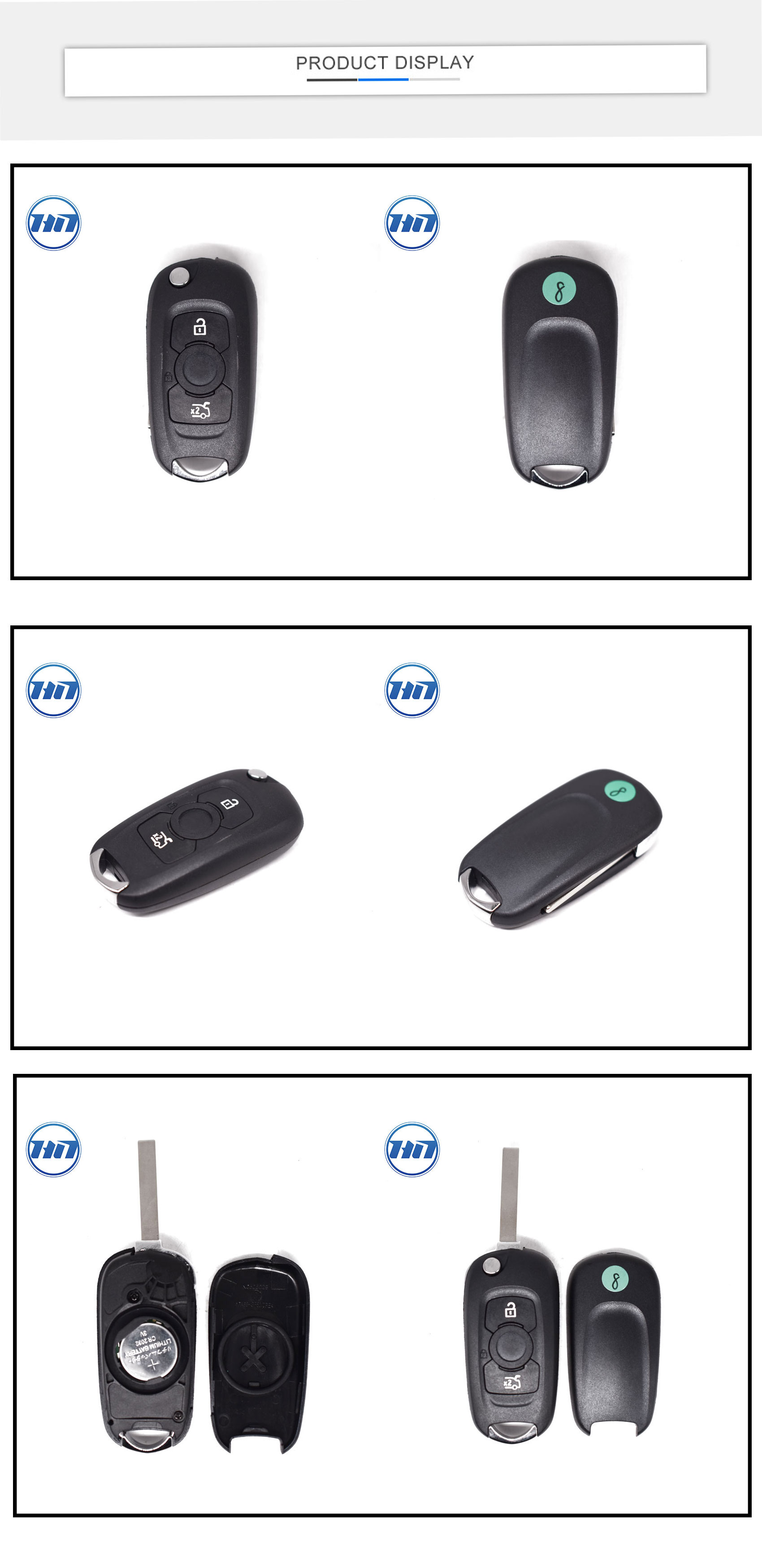 ASK 315MHz Excellent Folding Car Key Chip 2 Buttons Flip Keyless Entry Car Fob Remote Key With 46 chip NO505029 For New Verano