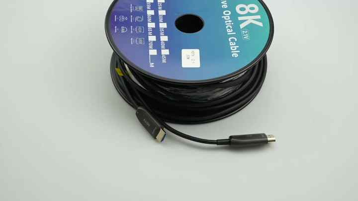 2024 30M Optical Fiber HDMI Active AOC UHD 8k@60hz 4k@144hz Cable