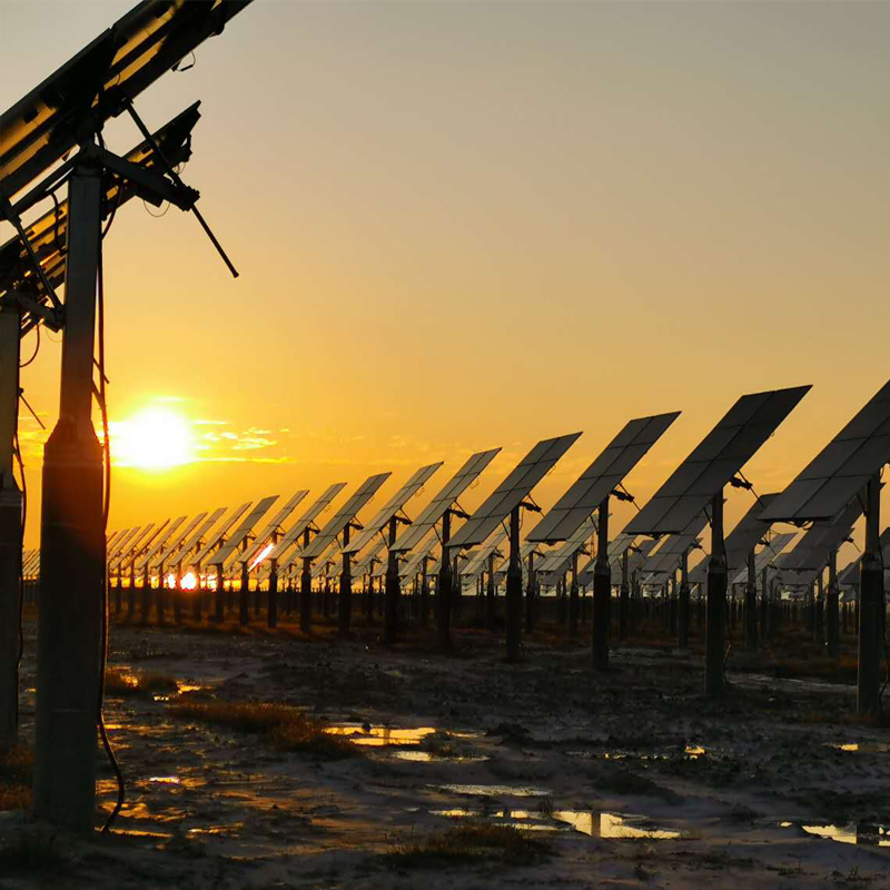 Прямая поставка с фабрики, изготовление на заказ 2 оси pv трекер