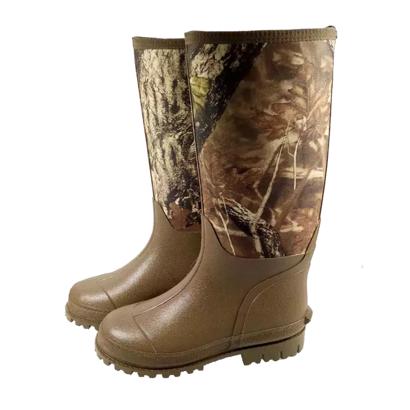 Водонепроницаемые камуфляжные резиновые сапоги из неопрена для охоты