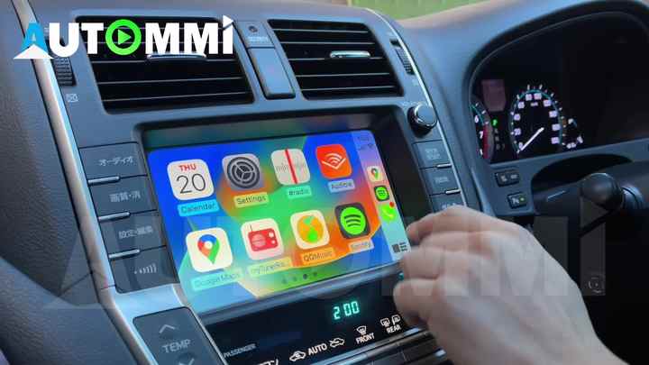 カーナビ Toyota Crown Hybrid GWS204 HDD Navigatio Toyota Crown Hybrid (GWS204, 13th Gen) Wireless CarPlay & Android