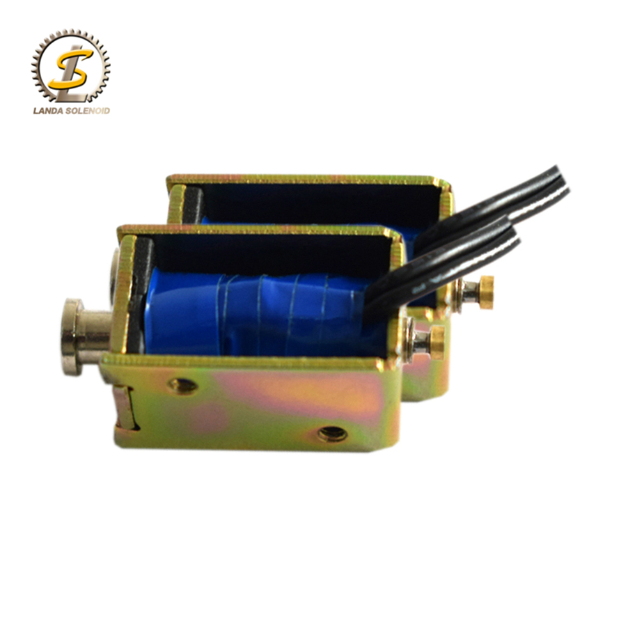 DC 6 V Push Pull aspiration type Micro Electrovanne électro-aimant Mini Courant Direct Solénoïde