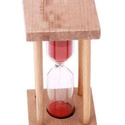 5 Minutes Wood Frame Glass Hourglass Sand Timer Kids Toy Gifts Teeth Brush Hourglass Home Decor hand-made Sand Timer Clock