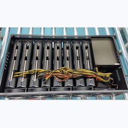 Ethereum Mining Machin Rig 8 GPU Sapphire RX5600xt XFX RX5700xt Crypto Mining Rig Machine For ETH