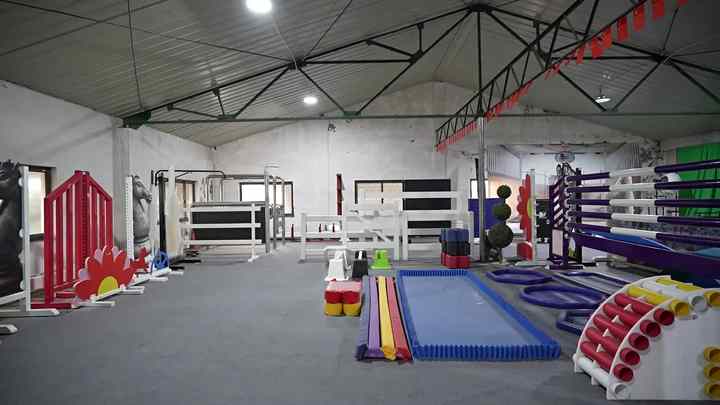 Jump Machine Layout Show Jumping Wing/Stand Show Jumping Equipment Equestrian Oxers SJP-02 ...