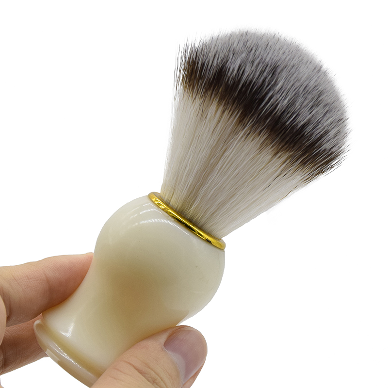 New Fashion Hair Shaving Brush Resin Handle by Hand Made Beard Brush for Man Barber Tools Bristle Brush