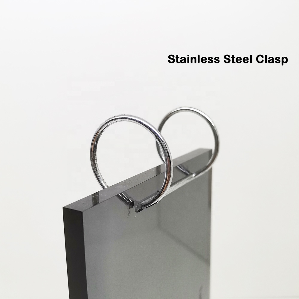 Clip Sign Holder With Pvc Pocket Bags Restaurant Tabletop Display Sign Holder Stand