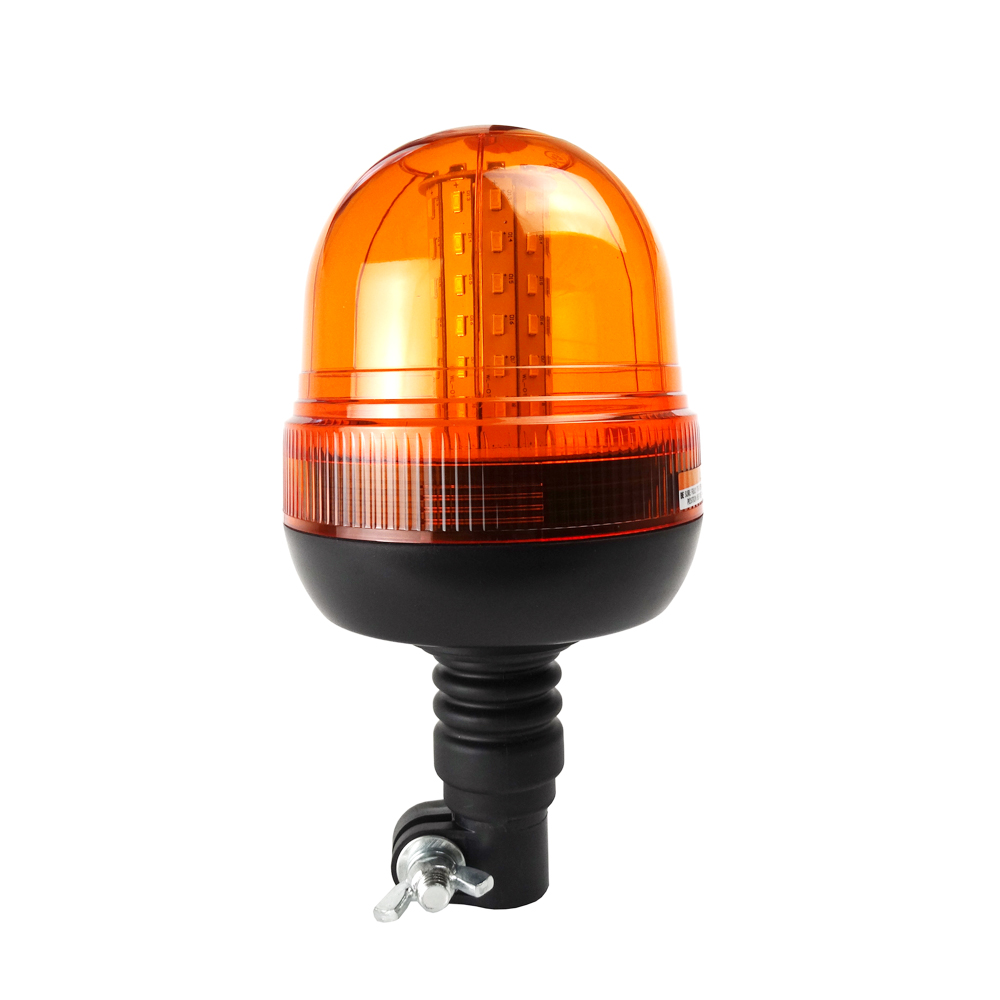 ECE R10 CE 60 светодиодный вращающийся мигающий Янтарный маячок гибкий трактор предупреждающий полицейский маячок