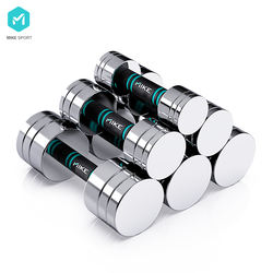 Mancuerna electrochapada de acero ajustable de MIKE