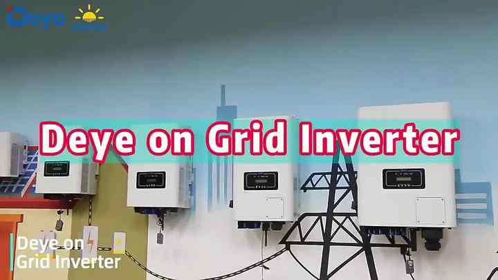 Deye SUN-50K-G04 on Grid Inverter - 50kw, 40kw, 30kw