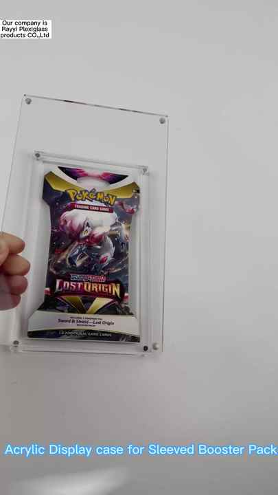 pokemon diamond and pearl mysterious treasures booster box Amazon.com: TCGHalo Acrylic Pack Case (5 Pack) Clear Magnetic Lid
