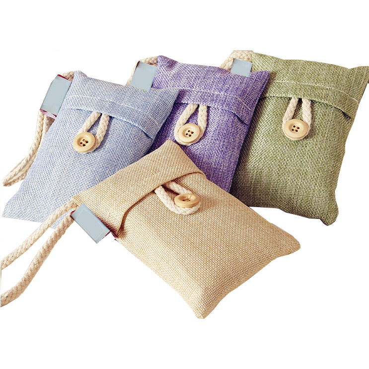 Бамбуковый уголь очиститель воздуха мешок конопли