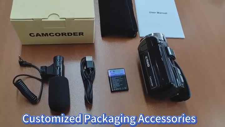 HDV-8162 Plus 4K HD 18X Zoom Digital Camera for Video Making