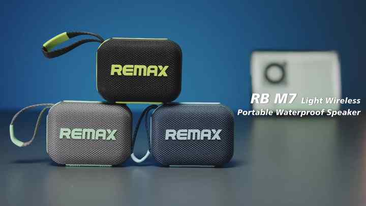 REMAX照明ワイヤレスポータブルIP67防水スピーカー高忠実度HiFl