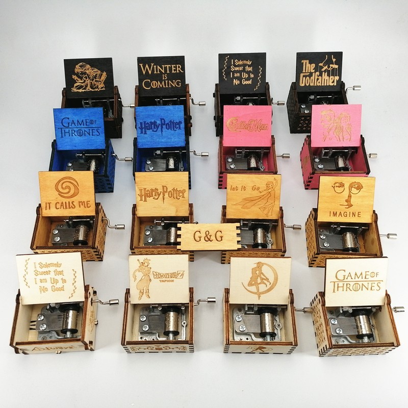 【限定品】PLAVE MUSIC BOX ミュージックボックス 新品未使用 Mini Music Box - Wind up Musical Movement for Toys