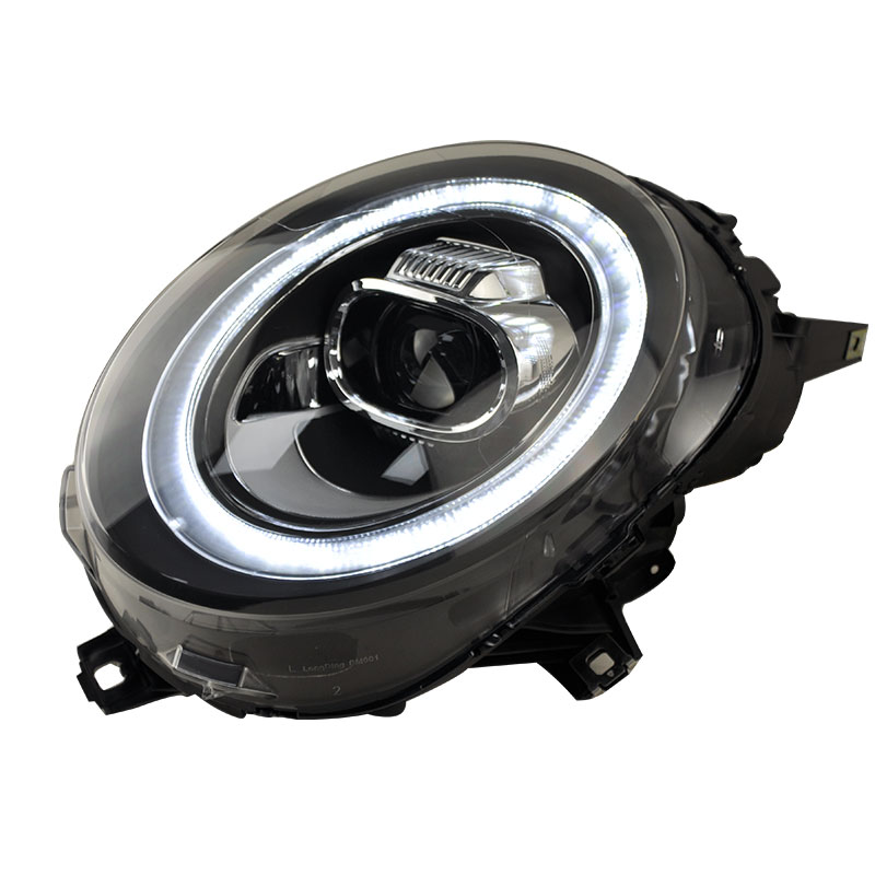 Longding для мини фар в сборе для мини F55 F56 дневные ходовые огни Светодиодная линза модернизированная лампа для рулевого объектива