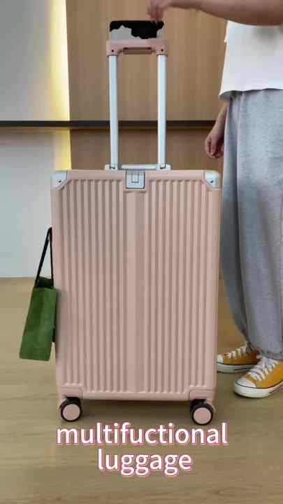 Custom Design Printed Suitcase Trolley Travel Bag PC Luggage