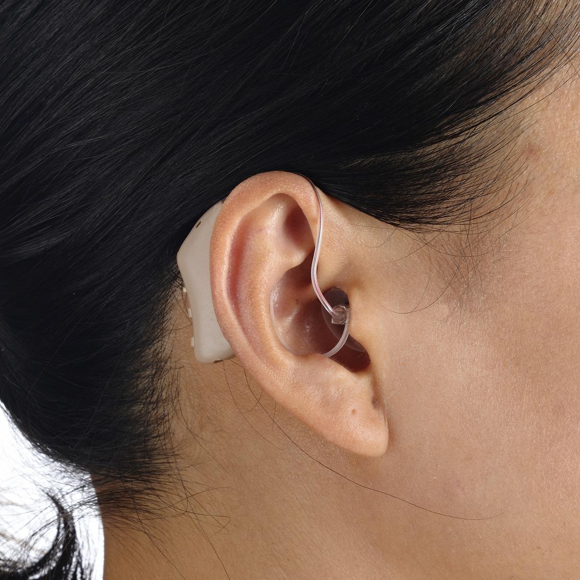 audifono usb可充电模拟老人使用高音质ric助听器为聋人