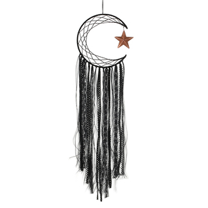 Artilady handmade half circle dream catcher wall hanging with star home decoration ornament festival gift