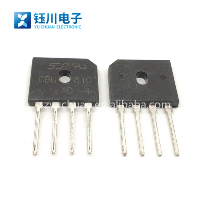 Bridge Rectifier KBPC610 Rectifier Flat Bridge Square S 1000V//6A ip