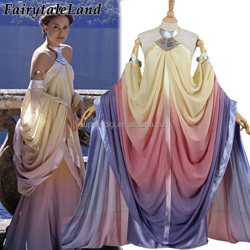 Padme Amidala Costume for Adults - Revenge of the Sith Cosplay Dress for  Performance & Halloween - Star Wars Inspired Dress