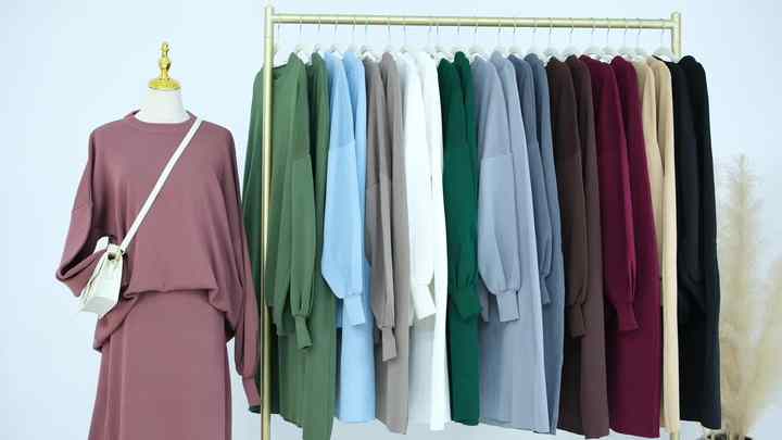 Loriya Knit Skirt Set Stylish Muslim Women's Fashion